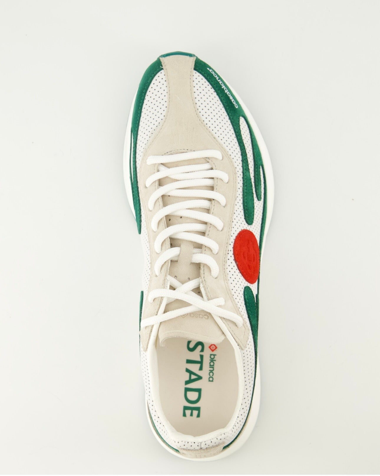 Casablanca Stade Flame Detail Sneakers