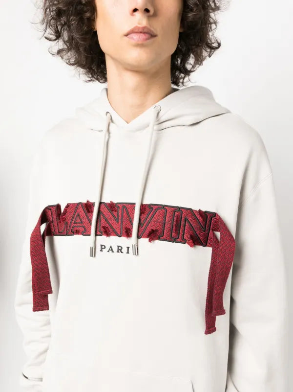 Lanvin Beige Curb Hoodie