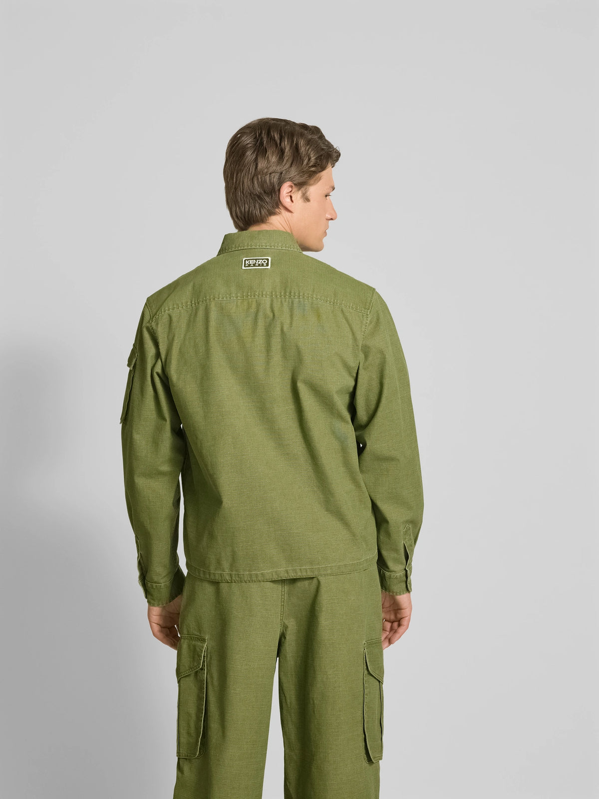 Veste Légère Kenzo Men's Pocket Overshirt pour homme