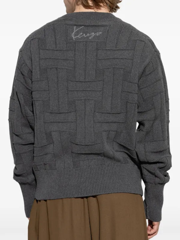 Kenzo
embossed-knit sweater