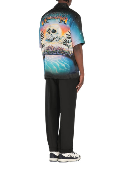 Casablanca chemise Le Plongeon en soie