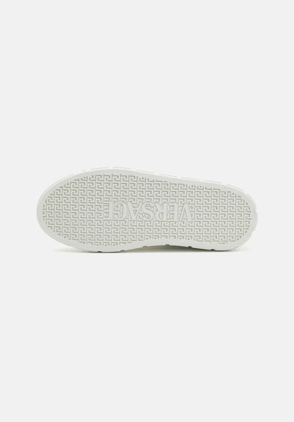 Versace – Baskets Basses White/Gold