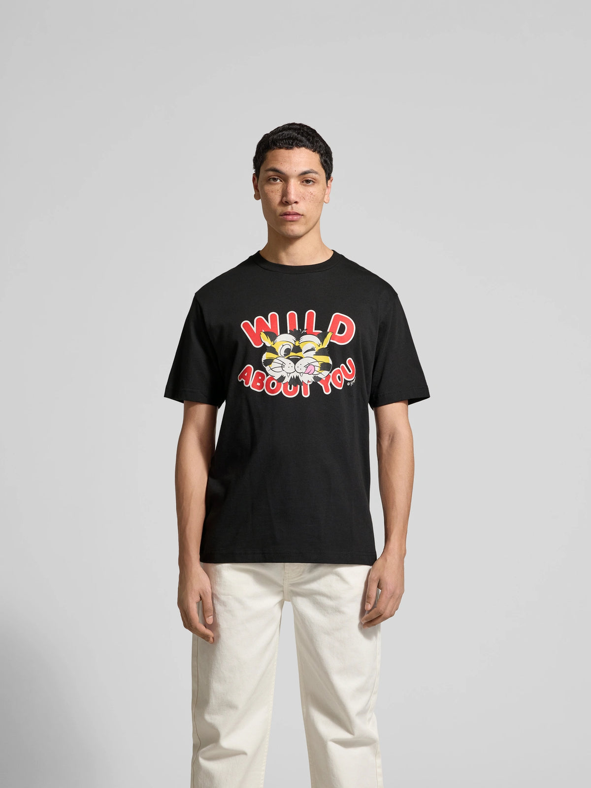 Kenzo  T-shirt droit coton tigre signature