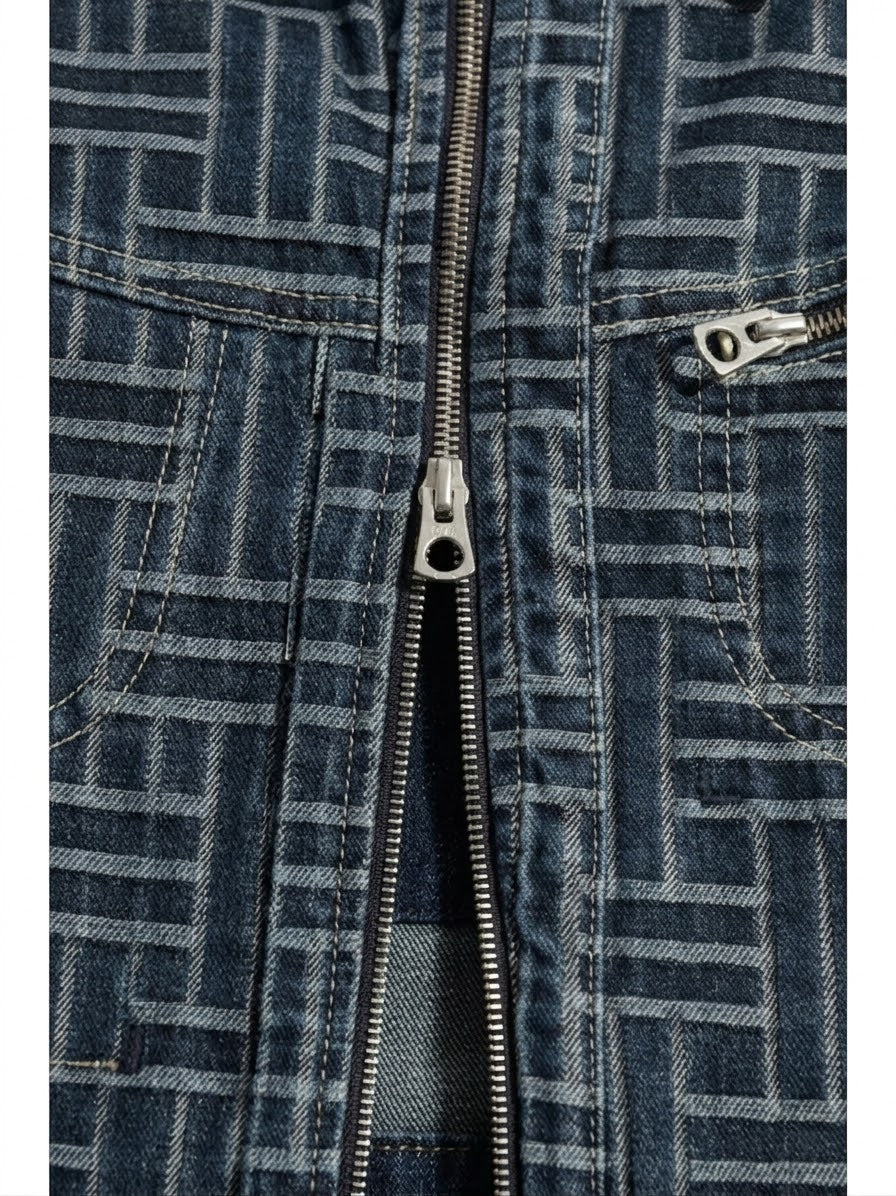 Veste en jean bleue Kenzo Paris
