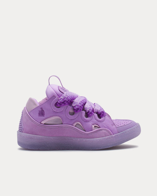 Lanvin Purple SNEAKERS CURB EN NYLON