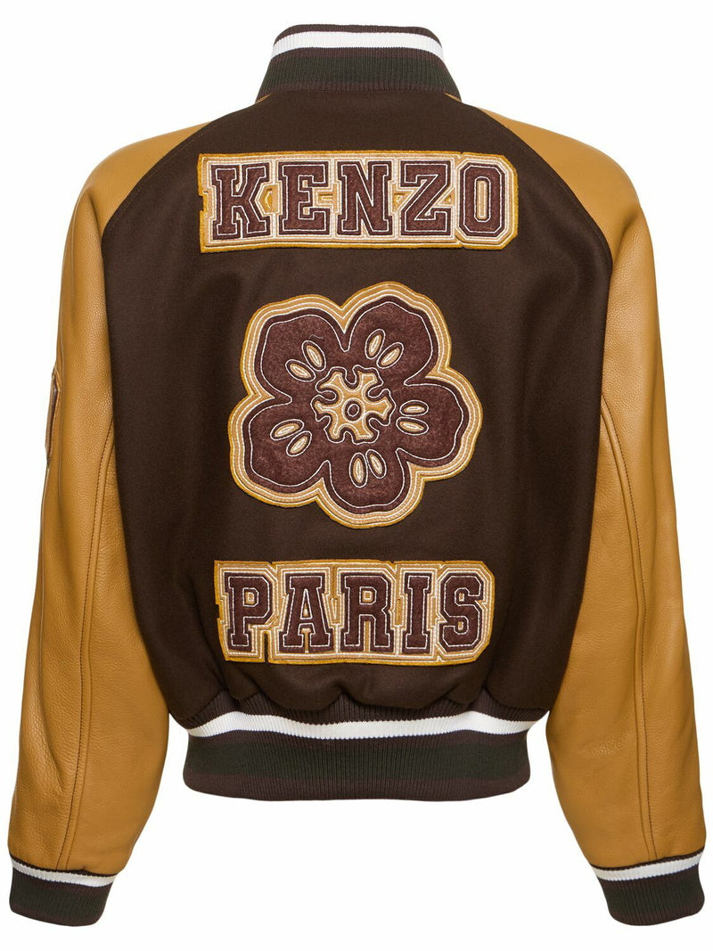 Veste bomber universitaire KENZO PARIS Boke Flower
