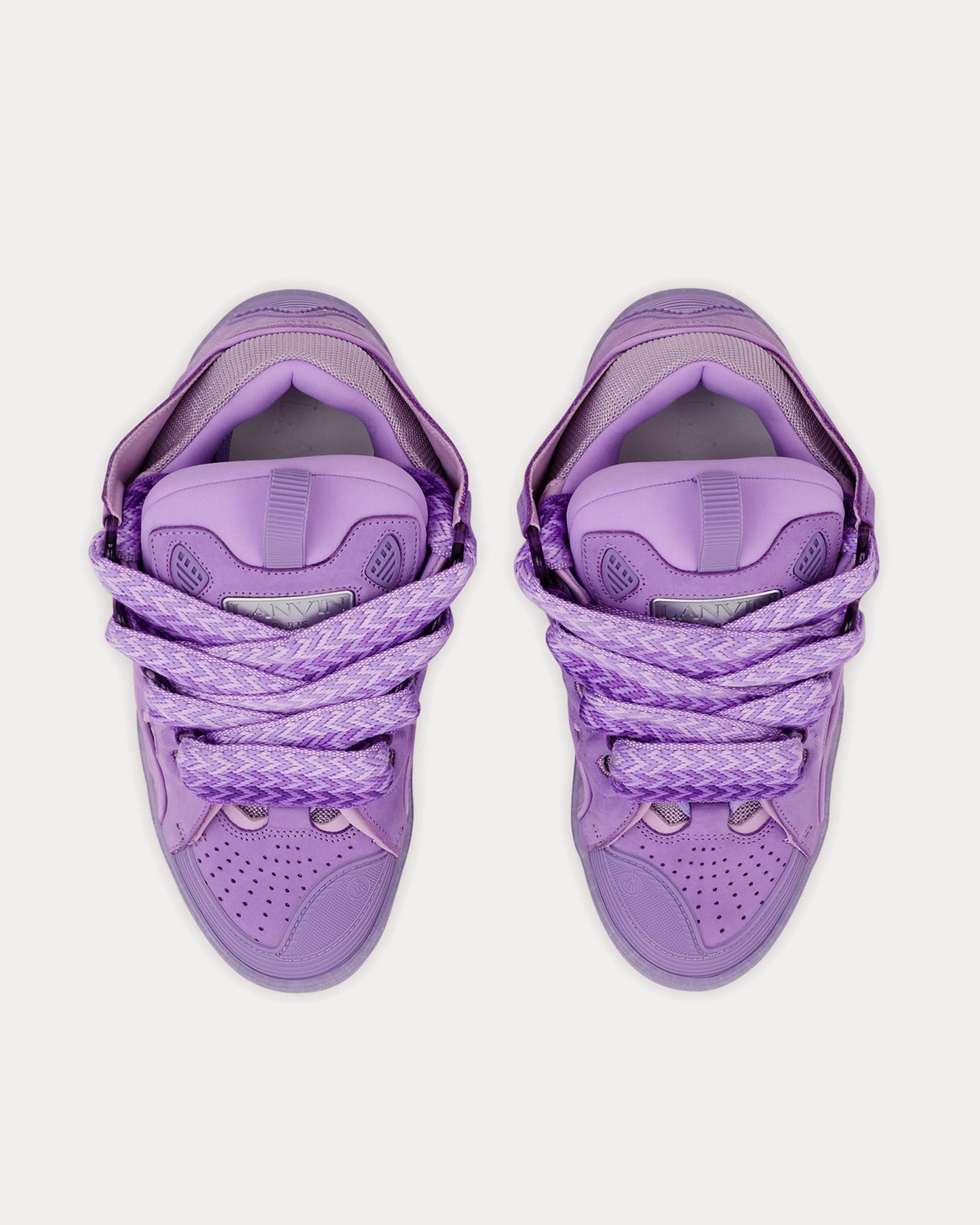 Lanvin Purple SNEAKERS CURB EN NYLON