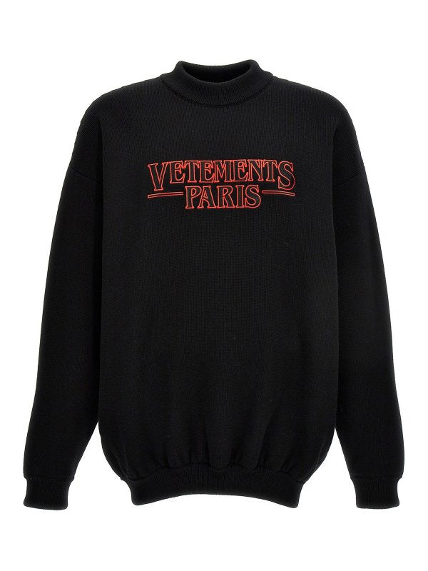 VETEMENTS
Pull À Col Montant Paris