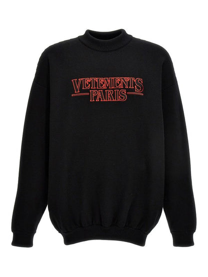 VETEMENTS
Pull À Col Montant Paris