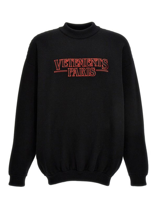 VETEMENTS
Pull À Col Montant Paris