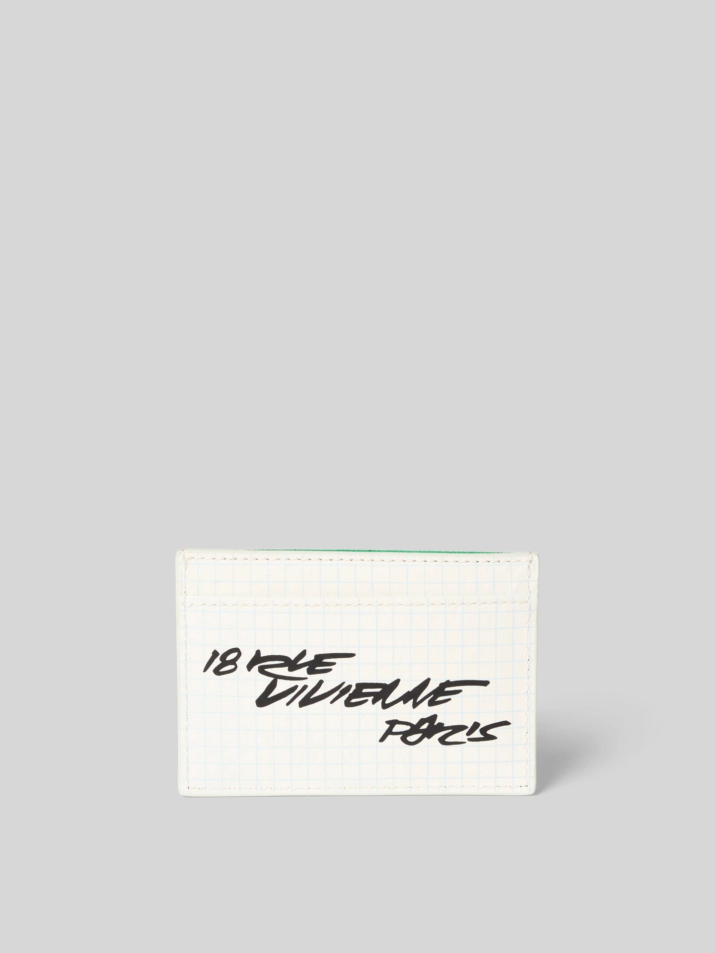 Kenzo X Porte-cartes Futura 2000 à motif quadrillé