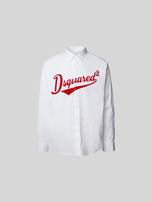 Chemise Dsquared2 College À Épaules Tombantes