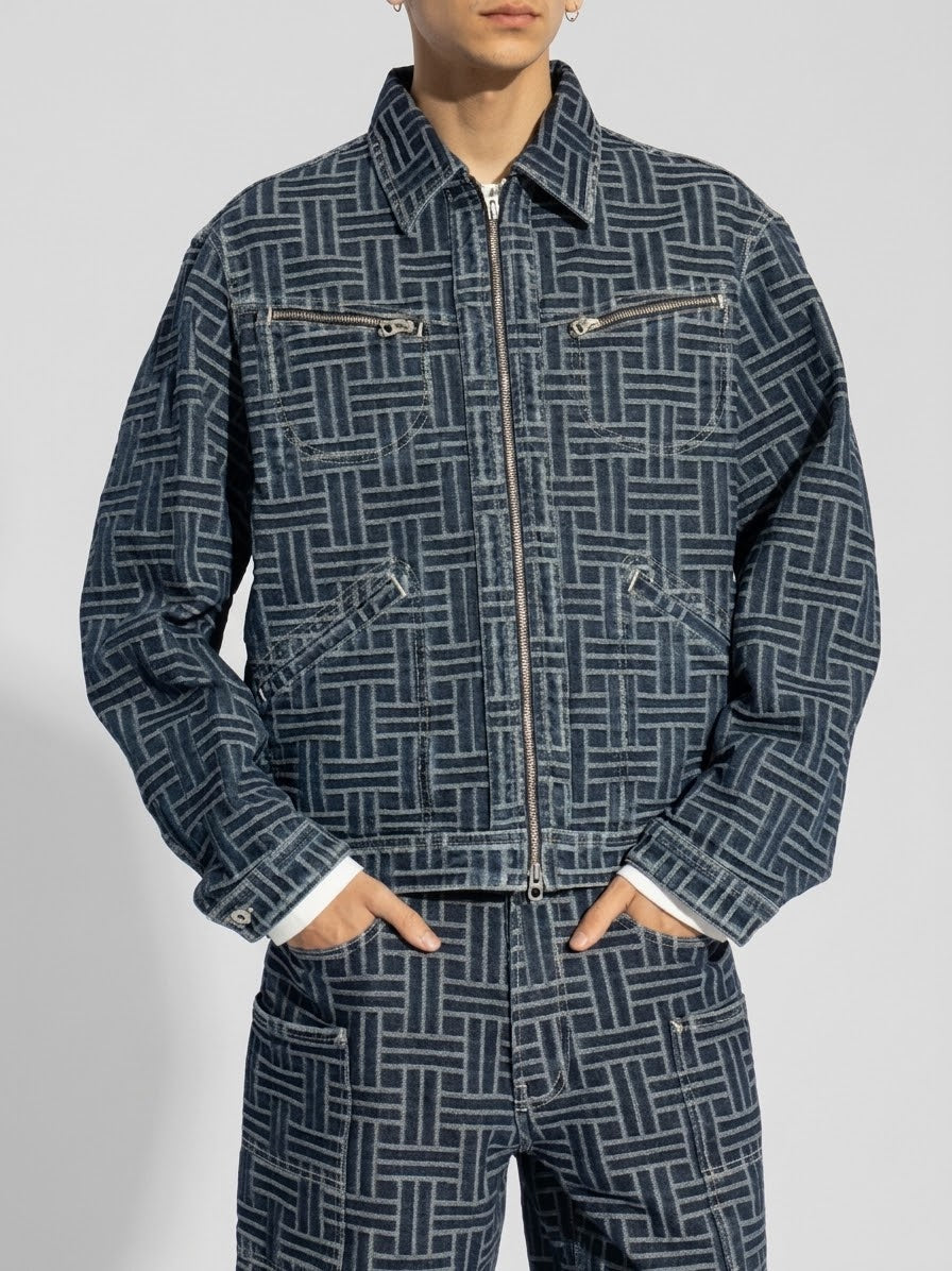 Veste en jean bleue Kenzo Paris