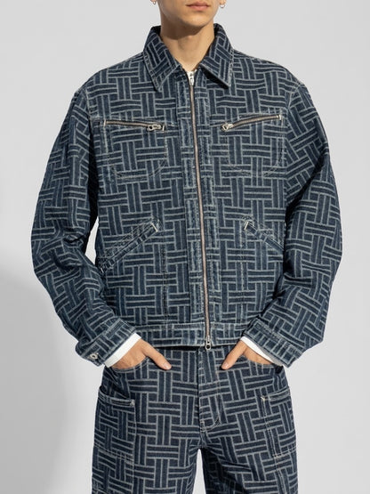 Veste en jean bleue Kenzo Paris