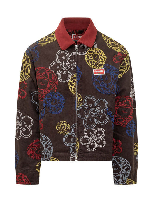 Kenzo
x Futura 2000 floral zip jacket
