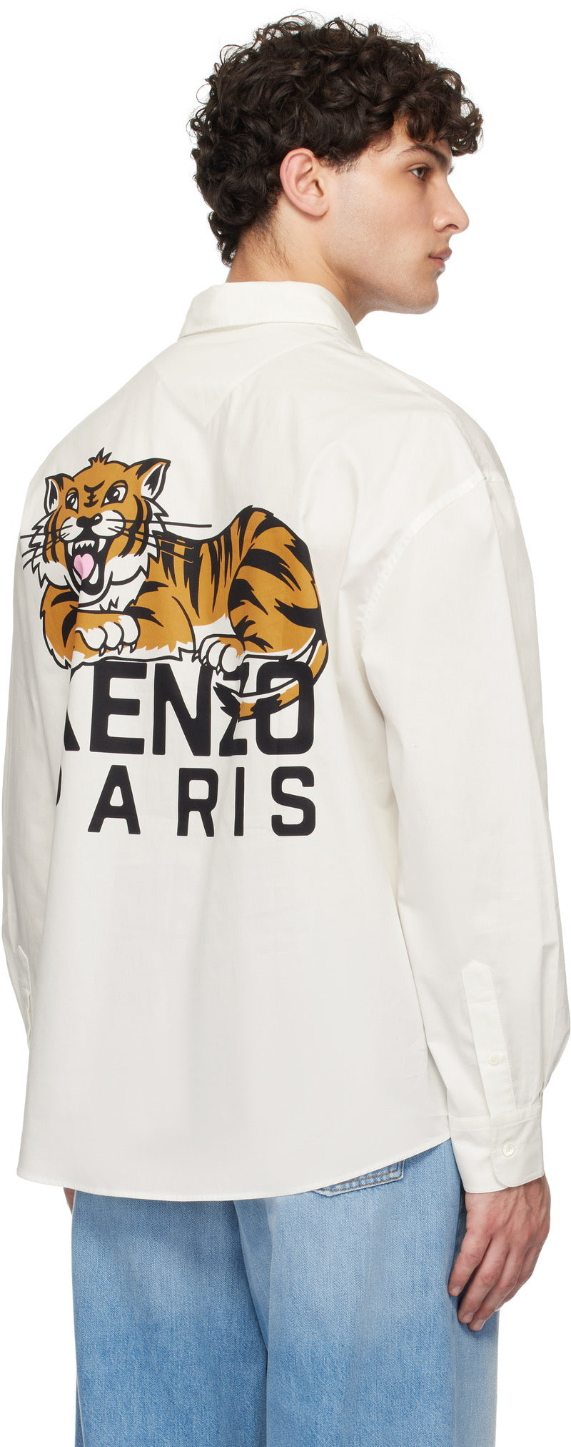 Kenzo
Chemise décontractée Relaxed Fit avec poche poitrine en blanc