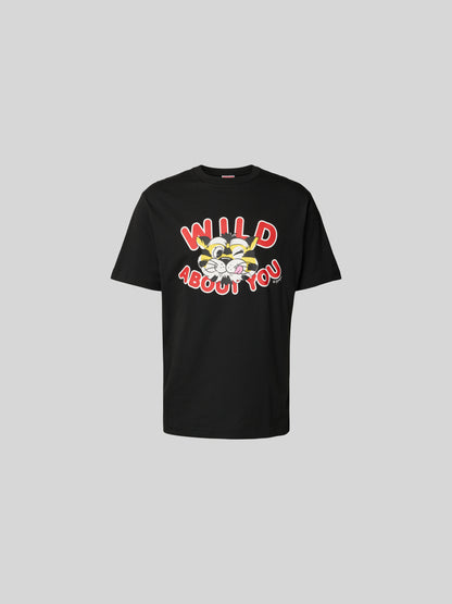 Kenzo  T-shirt droit coton tigre signature