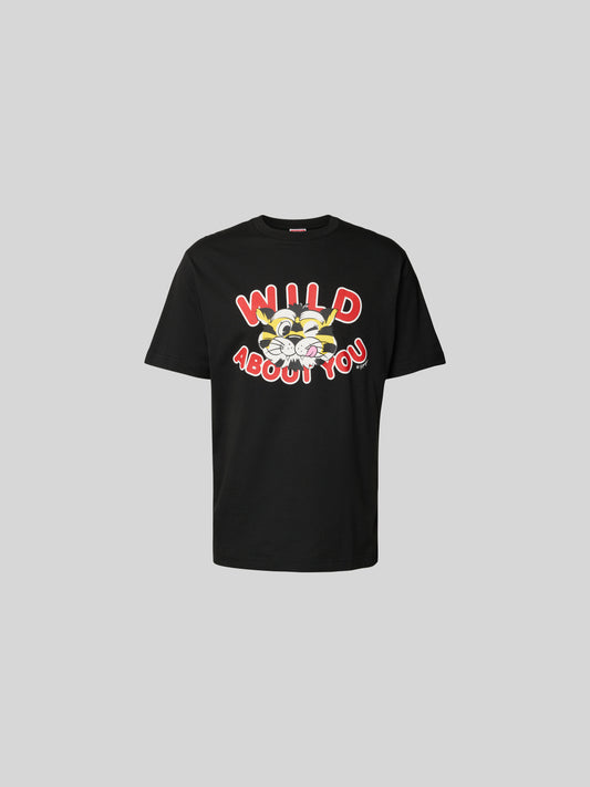 Kenzo  T-shirt droit coton tigre signature