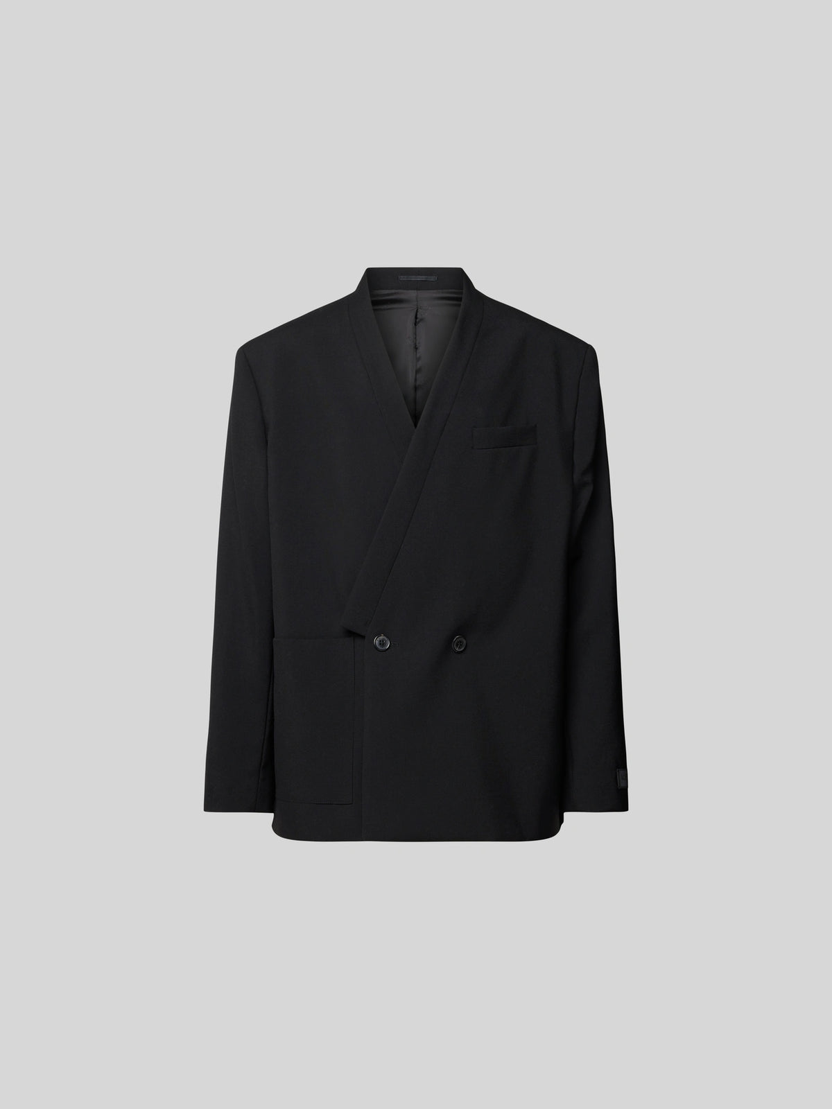 VESTE DE COSTUME KIMONO EN LAINE VIERGE