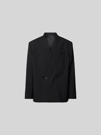 VESTE DE COSTUME KIMONO EN LAINE VIERGE