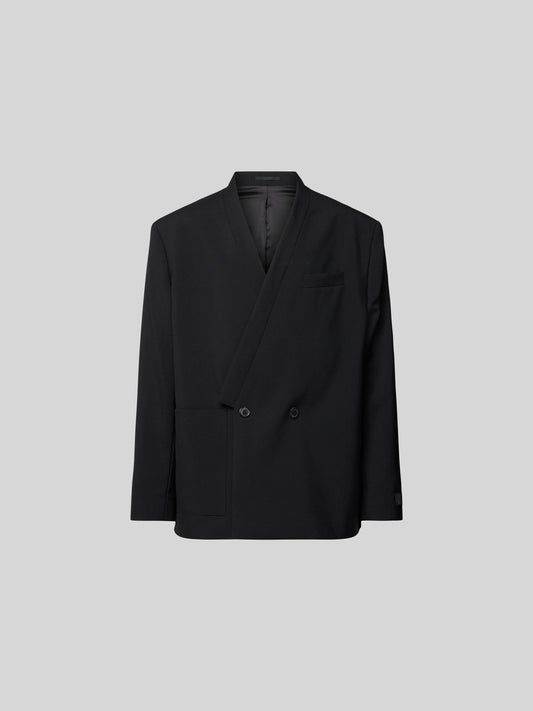 VESTE DE COSTUME KIMONO EN LAINE VIERGE