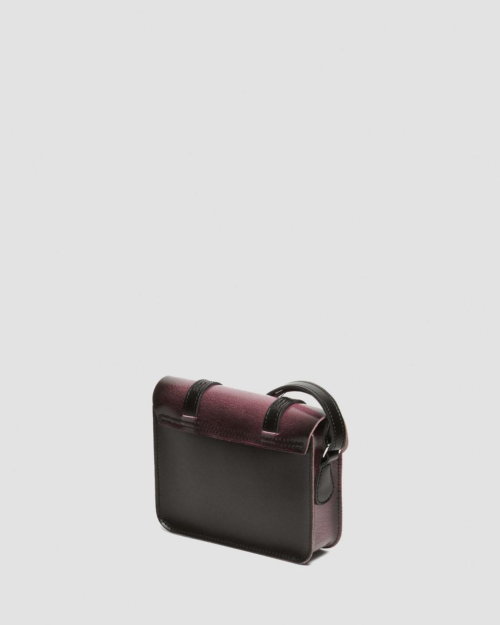 SAC BANDOULIÈRE EN CUIR EFFET VIEILLI 18 CM