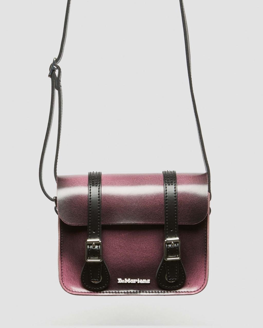 SAC BANDOULIÈRE EN CUIR EFFET VIEILLI 18 CM