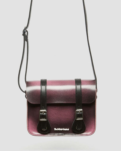 SAC BANDOULIÈRE EN CUIR EFFET VIEILLI 18 CM