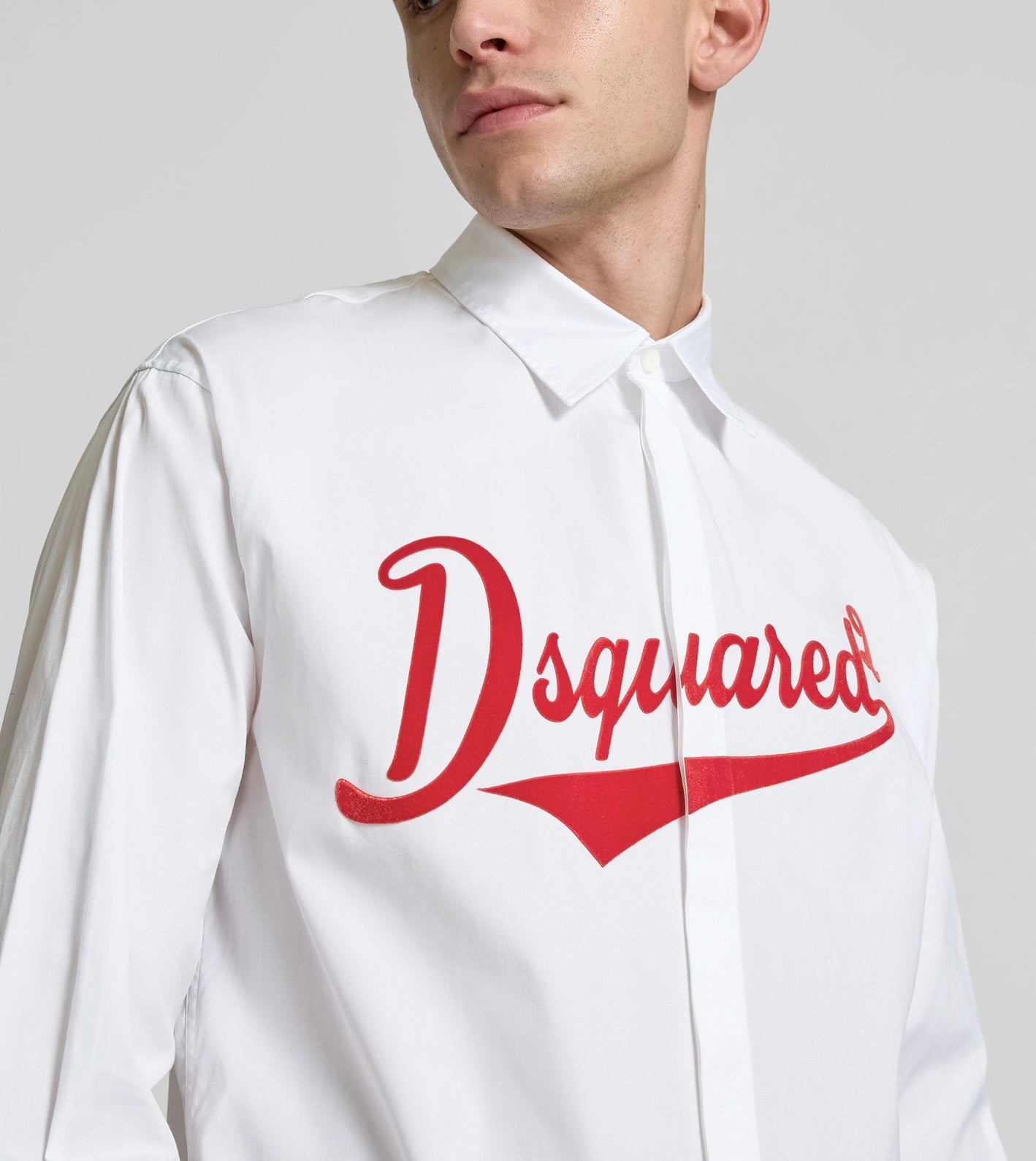 Chemise Dsquared2 College À Épaules Tombantes