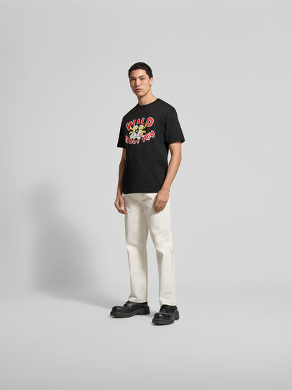 Kenzo  T-shirt droit coton tigre signature
