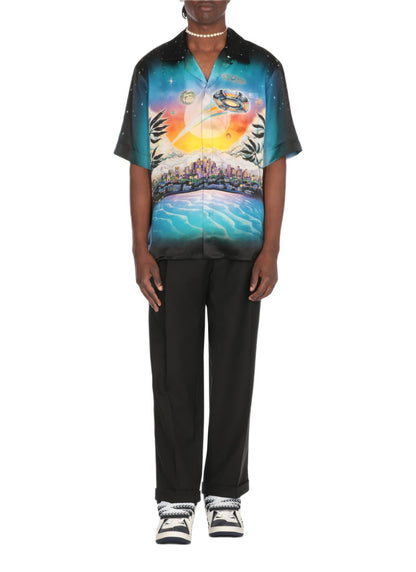 Casablanca chemise Le Plongeon en soie