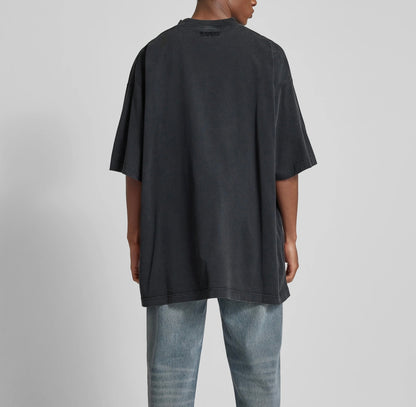 VETEMENTS Black 'Paris XXXL' T-Shirt