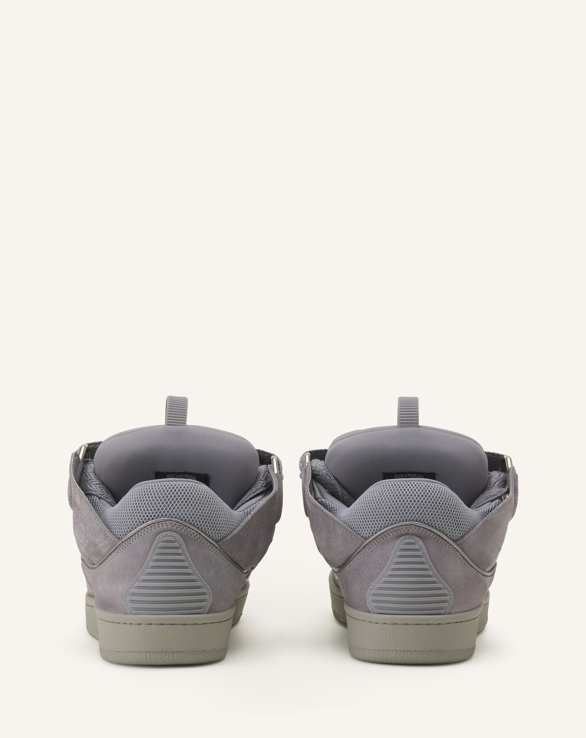 SNEAKERS CURB EN SUEDE MONOCOLOR