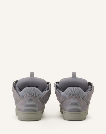SNEAKERS CURB EN SUEDE MONOCOLOR