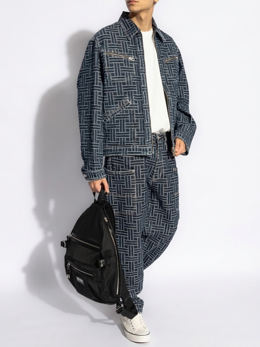 Veste en jean bleue Kenzo Paris