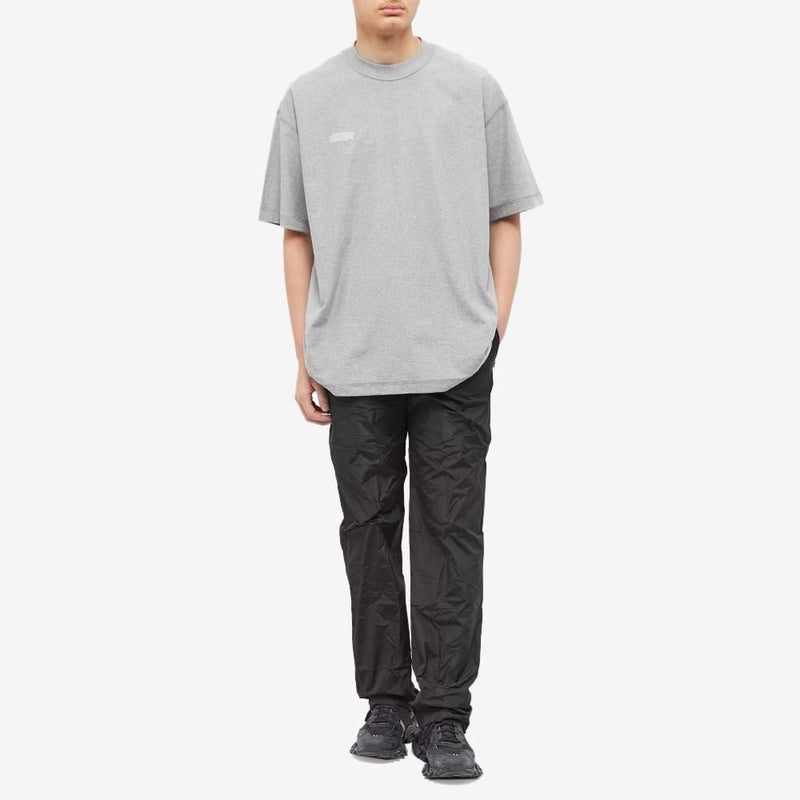 T-shirt Vetements pour homme, modèle Inside Out, gris chiné