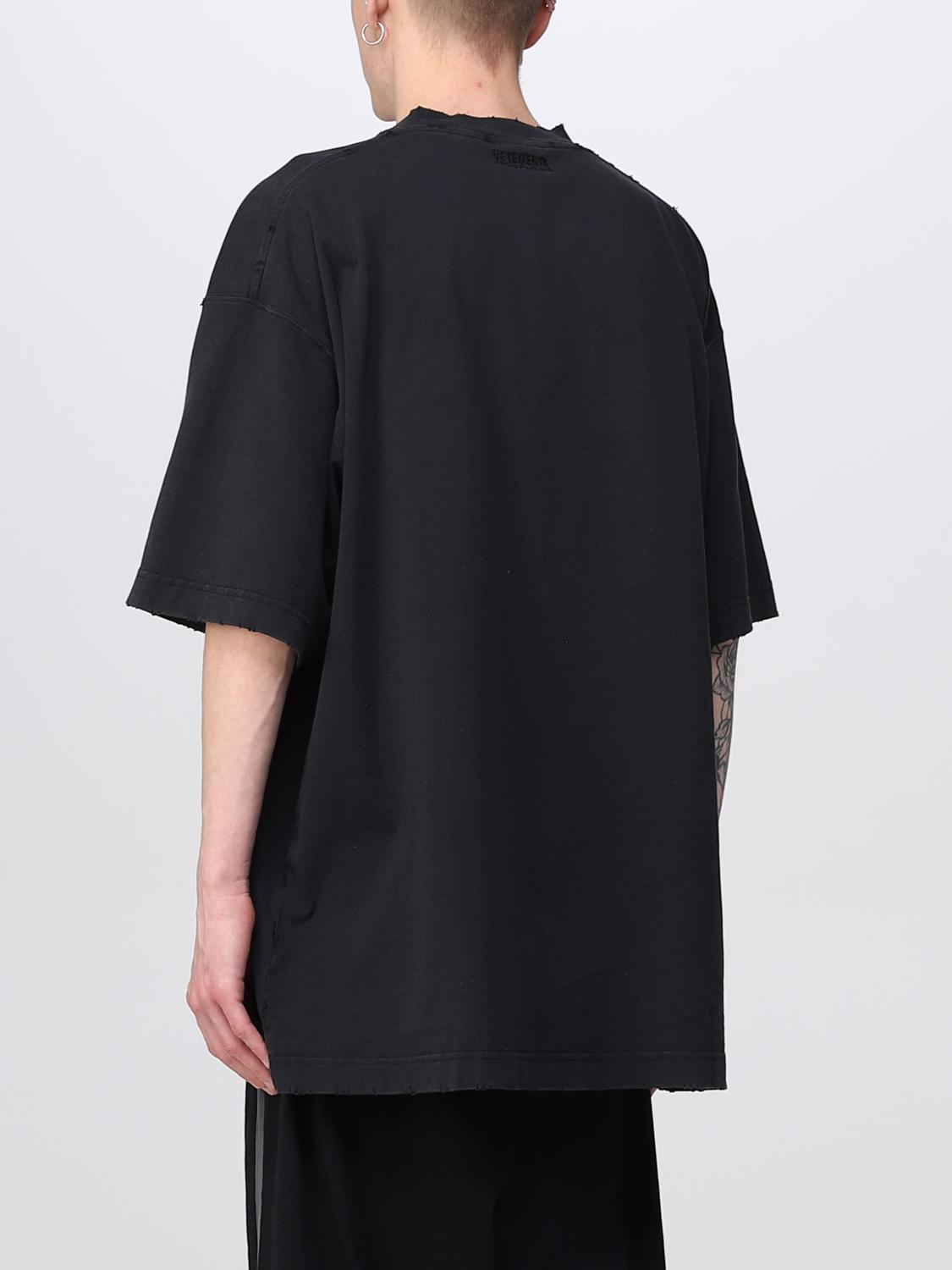BLACK EMBROIDERED AFTERLIFE T-SHIRT VÊTEMENTS