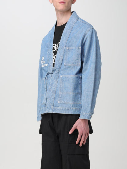 Kimono Kenzo Homme x Verdy en denim bleu délavé couleur pierre