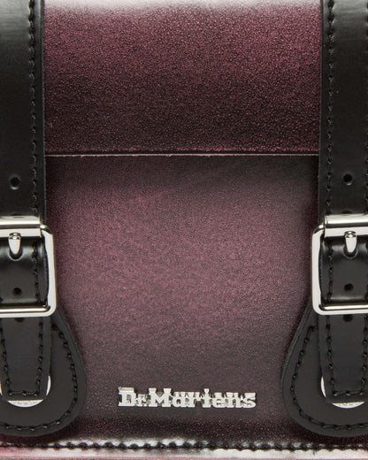 SAC BANDOULIÈRE EN CUIR EFFET VIEILLI 18 CM