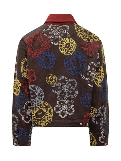 Kenzo
x Futura 2000 floral zip jacket