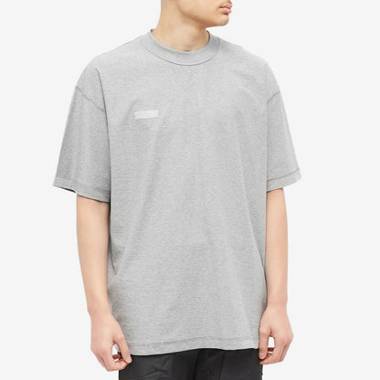 T-shirt Vetements pour homme, modèle Inside Out, gris chiné