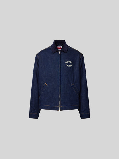 Kenzo
Veste à coutures de marque bleu foncé