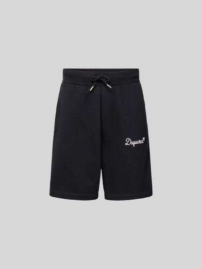 Short Relax Fit Dsquared2 Signature Brodé
