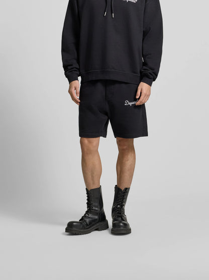 Short Relax Fit Dsquared2 Signature Brodé
